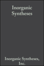 Inorganic syntheses. editor-in-chief W. Conard Fernelius ; associate editors Ludwig F. Audrieth, John C. Bailar Jr., Harold S. Booth, Warren C. Johnson, Raymond E. Kirk, Walter C. Schumb ; consultant on nomeclature and indexing Janet D. Scott