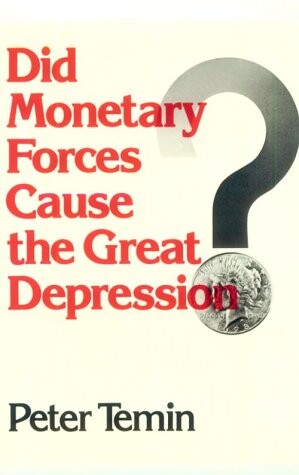 Did monetary forces cause the Great Depression?
