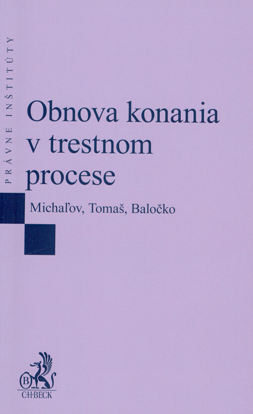 Obnova konania v trestnom procese