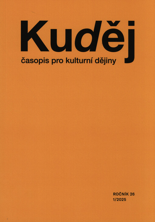 Kuděj : časopis pro kulturní dějiny