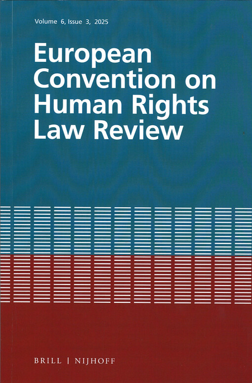 European convention on human rights law review