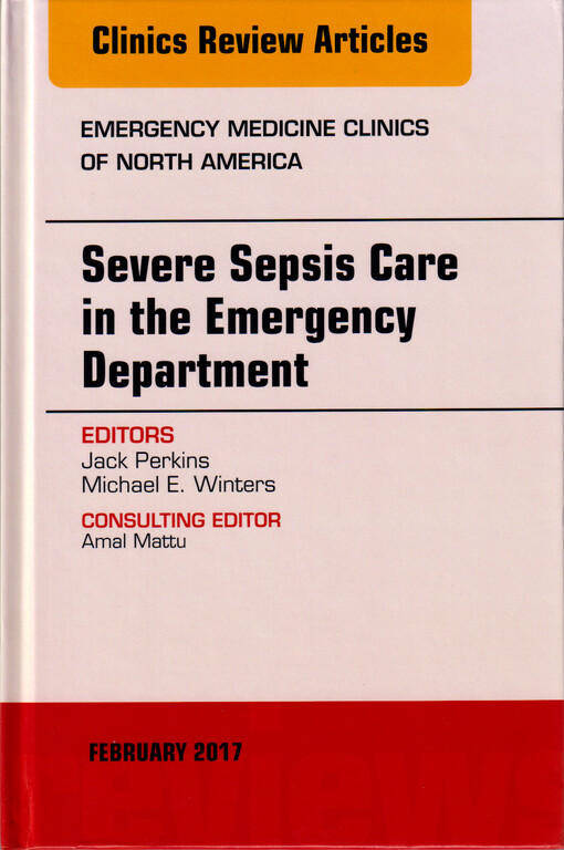Severe sepsis care in the emergency department