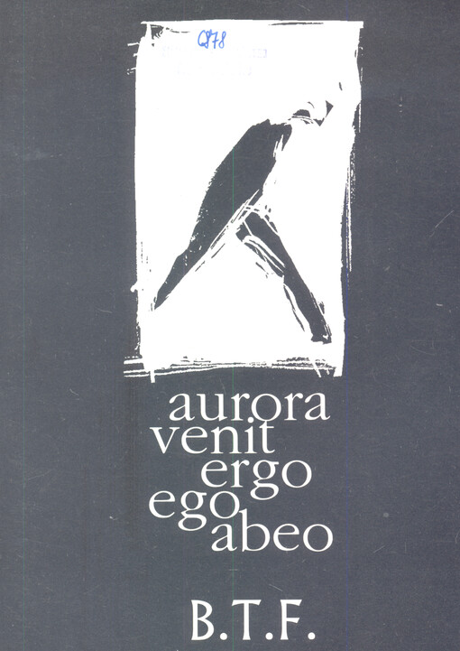 Aurora venit ergo ego abeo