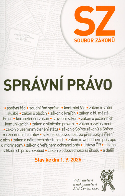 Správní právo : (soubor zákonů)