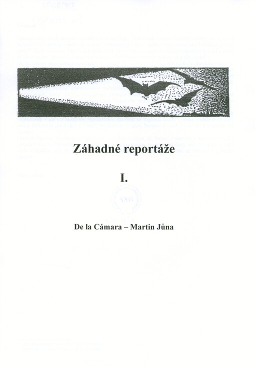 Záhadné reportáže