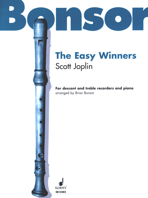 The Easy Winners : for descant and treble recorders and piano