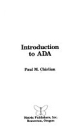 An introduction to ADA / Paul M. Chirlian