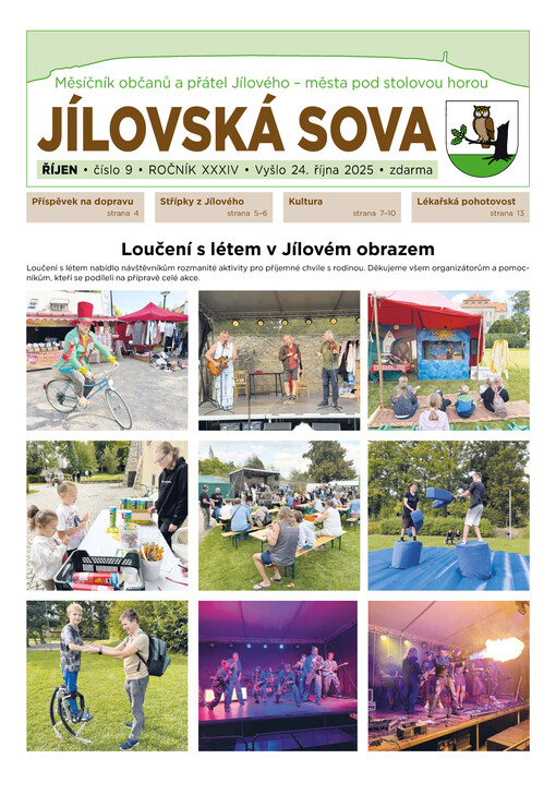 Jílovská sova : měsíčník občanů a přátel Jílového u Děčína