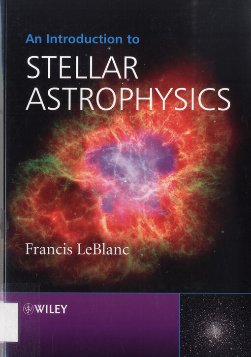 An Introduction to stellar astrophysics