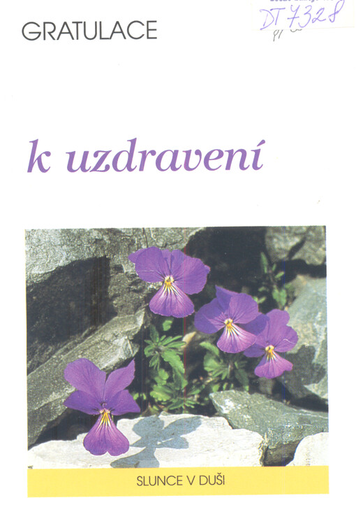 Gratulace k uzdravení