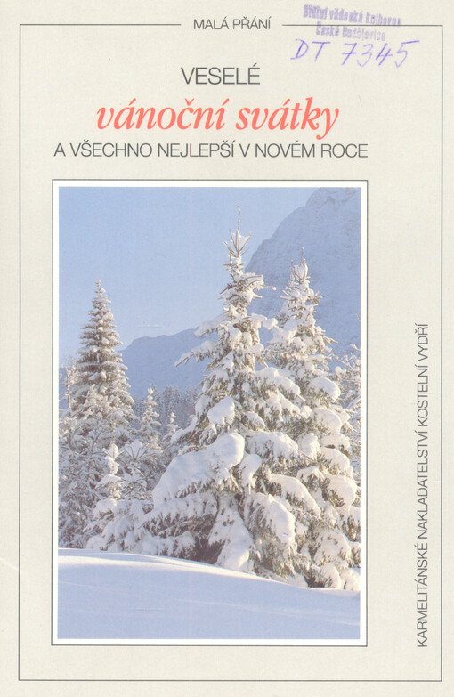 Veselé vánoční svátky a všechno nejlepší v novém roce