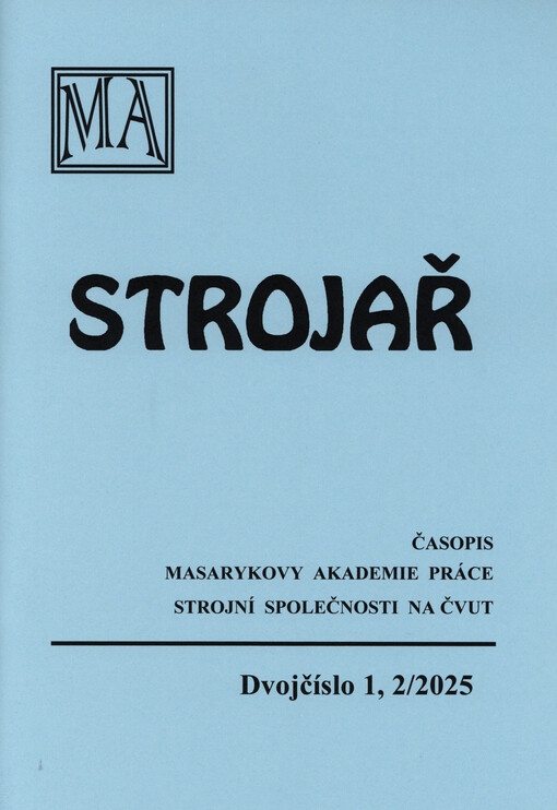 Strojař : časopis Masarykovy akademie práce, strojní společnosti na ČVUT