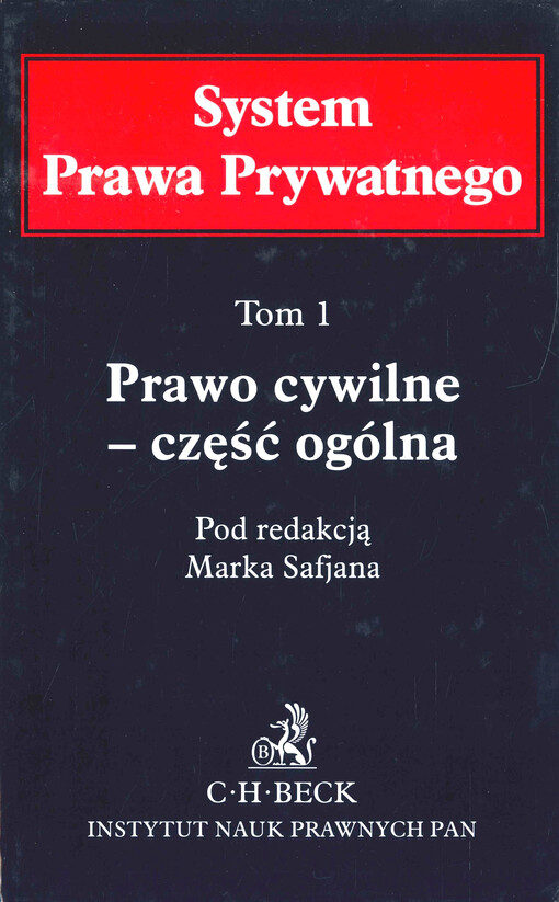 Prawo cywilne - część ogólna
