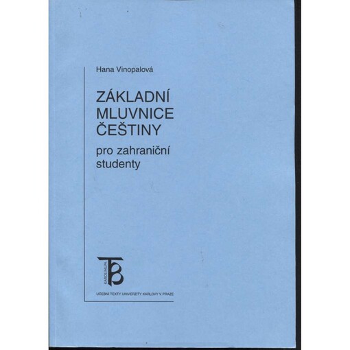 Základní mluvnice češtiny pro zahraniční studenty