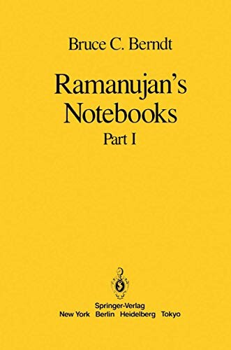Ramanujan's notebooks.Part 1