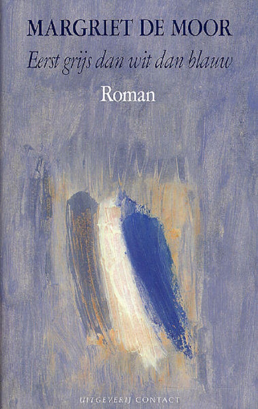 Eerst grijs dan wit dan blauw :roman.