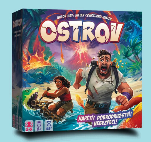 Ostrov. Napětí! Dobrodružství! Nebezpečí!