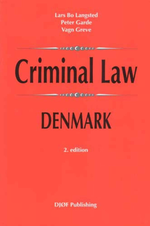 Criminal law in Denmark