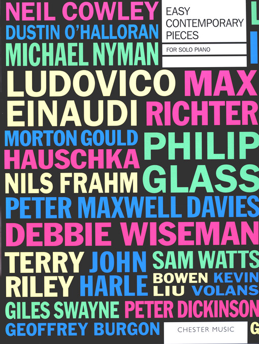 Easy Contemporary Pieces For Solo Piano