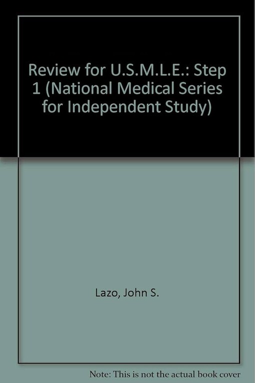 Review for USMLE :United States medical licensing examination.Step 1