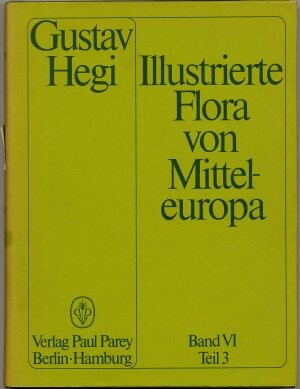 Illustrierte Flora von Mitteleuropa.Band <<VI.=6>>.1964-1979