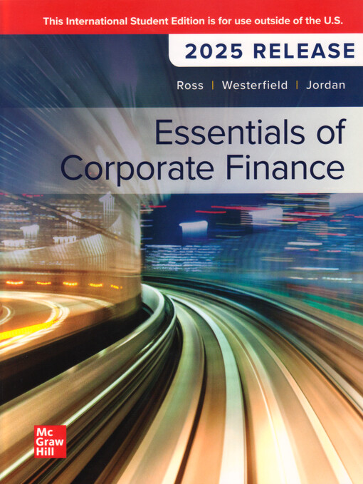 Essentials of corporate finance