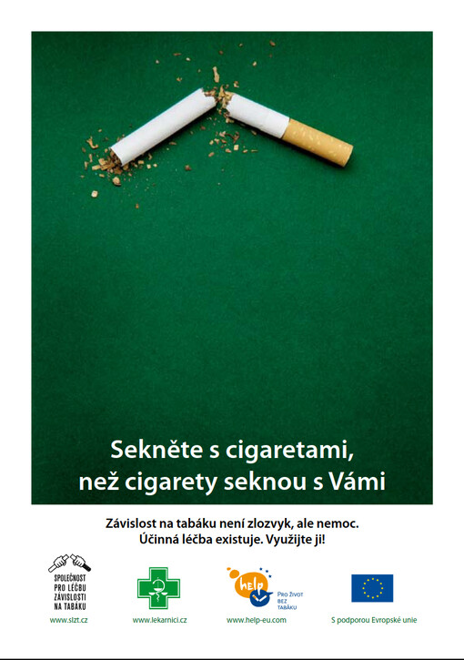 Sekněte s cigaretami, než cigarety seknou s vámi