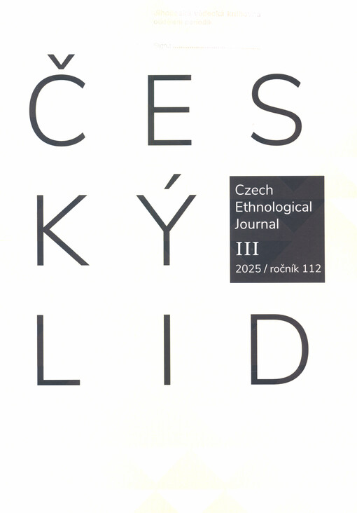 Český lid : sborník věnovaný studiu lidu českého v Čechách, na Moravě, ve Slezsku a na Slovensku