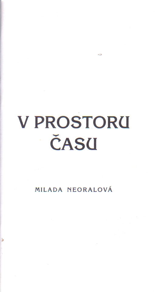 V prostoru času