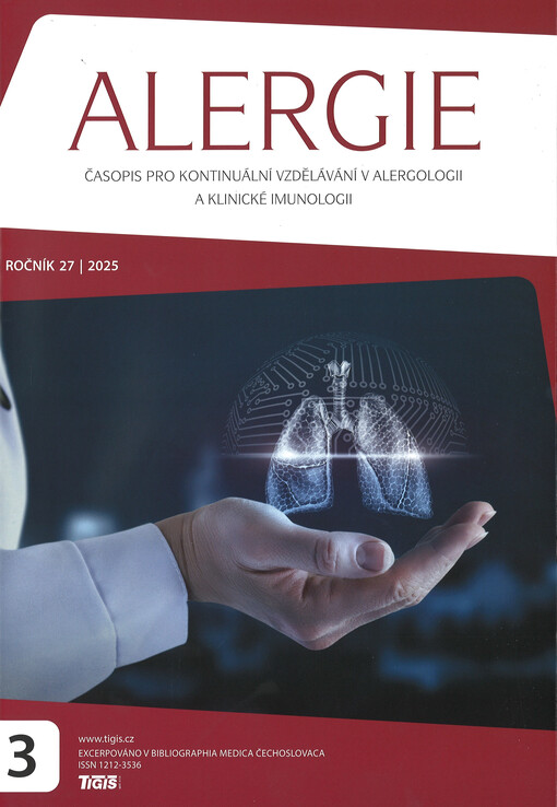 Alergie : časopis pro kontinuální vzdělávání v alergologii a klinické imunologii