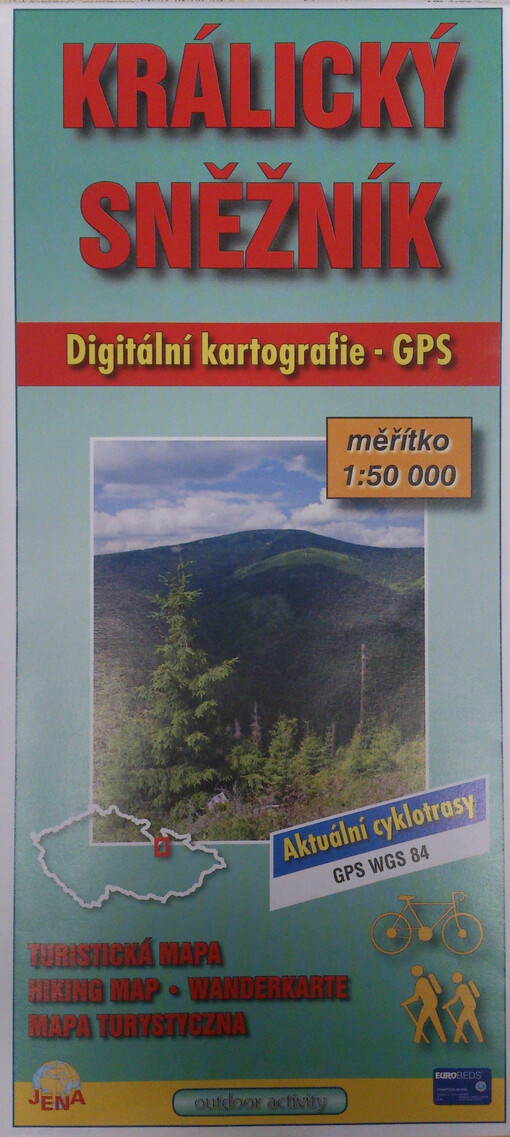 Králický Sněžníkturistická mapa 1:50^000 : nejnovější cyklotrasy