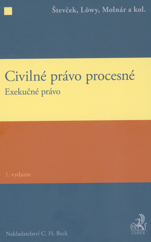 Civilné právo procesné : exekučné právo