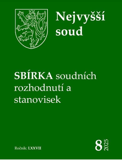 Sbírka soudních rozhodnutí a stanovisek