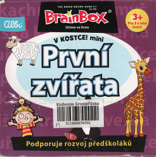 V kostce! První zvířata : podporuje rozvoj předškoláků