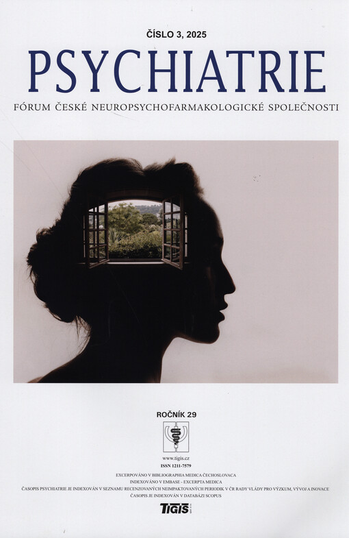 Psychiatrie : časopis pro moderní psychiatrii