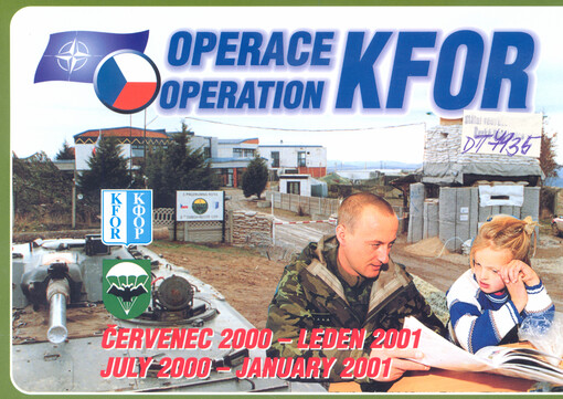 Operace KFOR : červenec 2000 - leden 2001 = Operation KFOR : July 2000 - January 2001