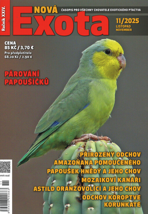 Nová exota : časopis pro všechny chovatele exotického ptactva