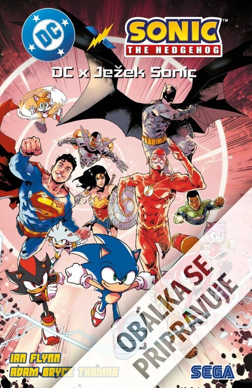 DC x Sonic the Hedgehog / Ian Flynn - scénář ; Adam Bryce Thomas - kresba ; překlad: Ľudovít Plata
