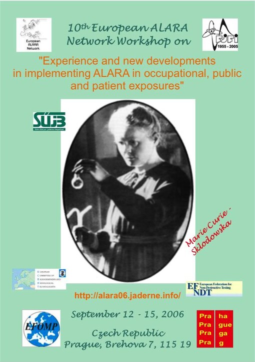 10th European ALARA Network Workshop :experience and new developments in implementing ALARA in occupational, public and patient exposures : book of extended abstracts : September 12-15, 2006, Prague, Czech Republic