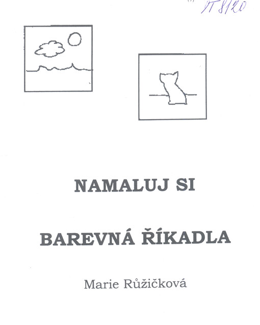Namaluj si barevná říkadla