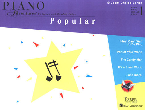 Piano Adventures : Popular : Level 1