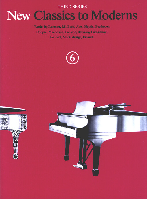 New Classics to Moderns. Book 6