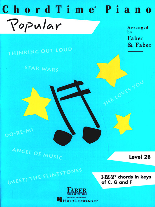 ChordTime Piano : Popular. Level 2B