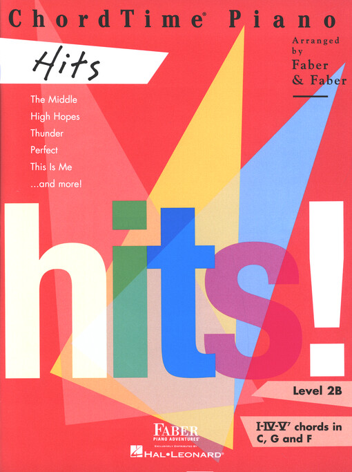ChordTime Piano : Hits. Level 2B