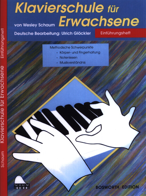 Klavierschule für Erwachsene. Heft 1