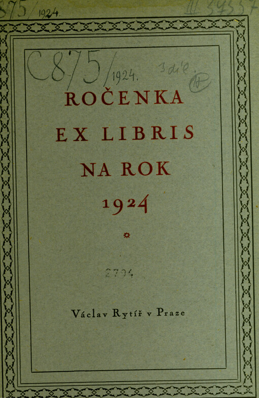 Ročenka Ex libris