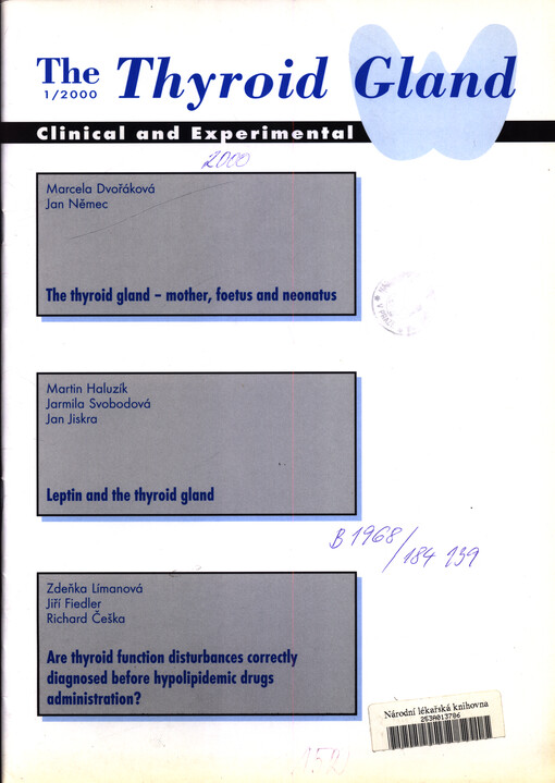 The thyroid gland : clinical and experimental