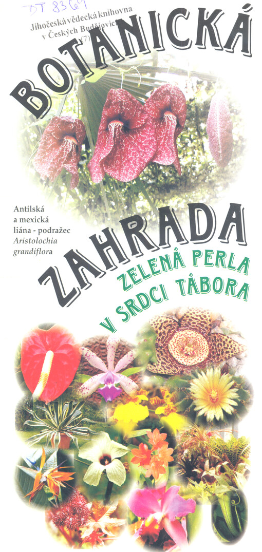Botanická zahrada : zelená perla v srdci Tábora