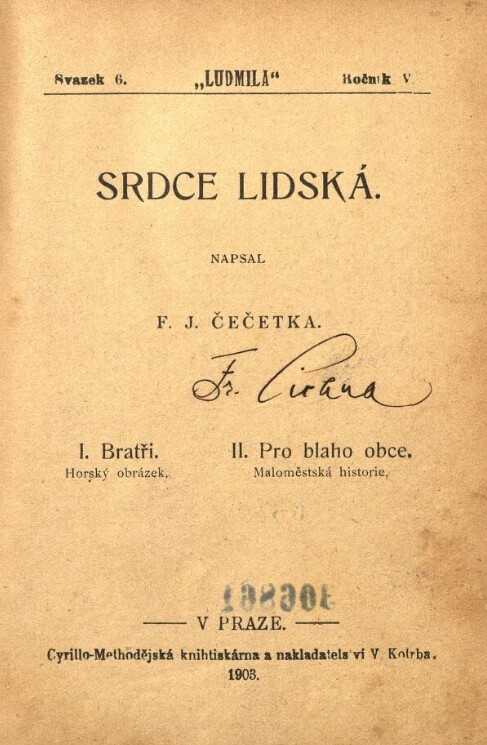 Srdce lidská