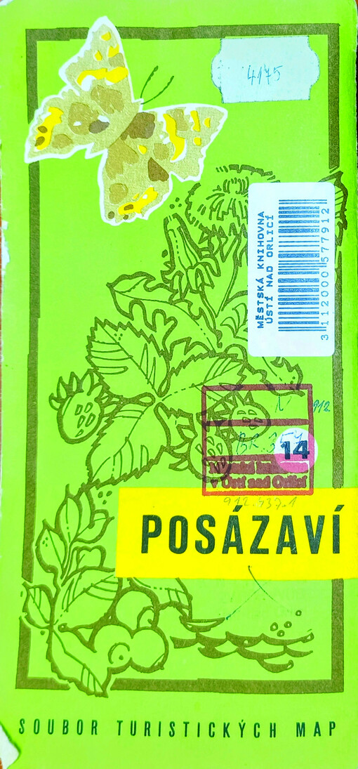 Posázaví [kartografický dokument] soubor turistických map /